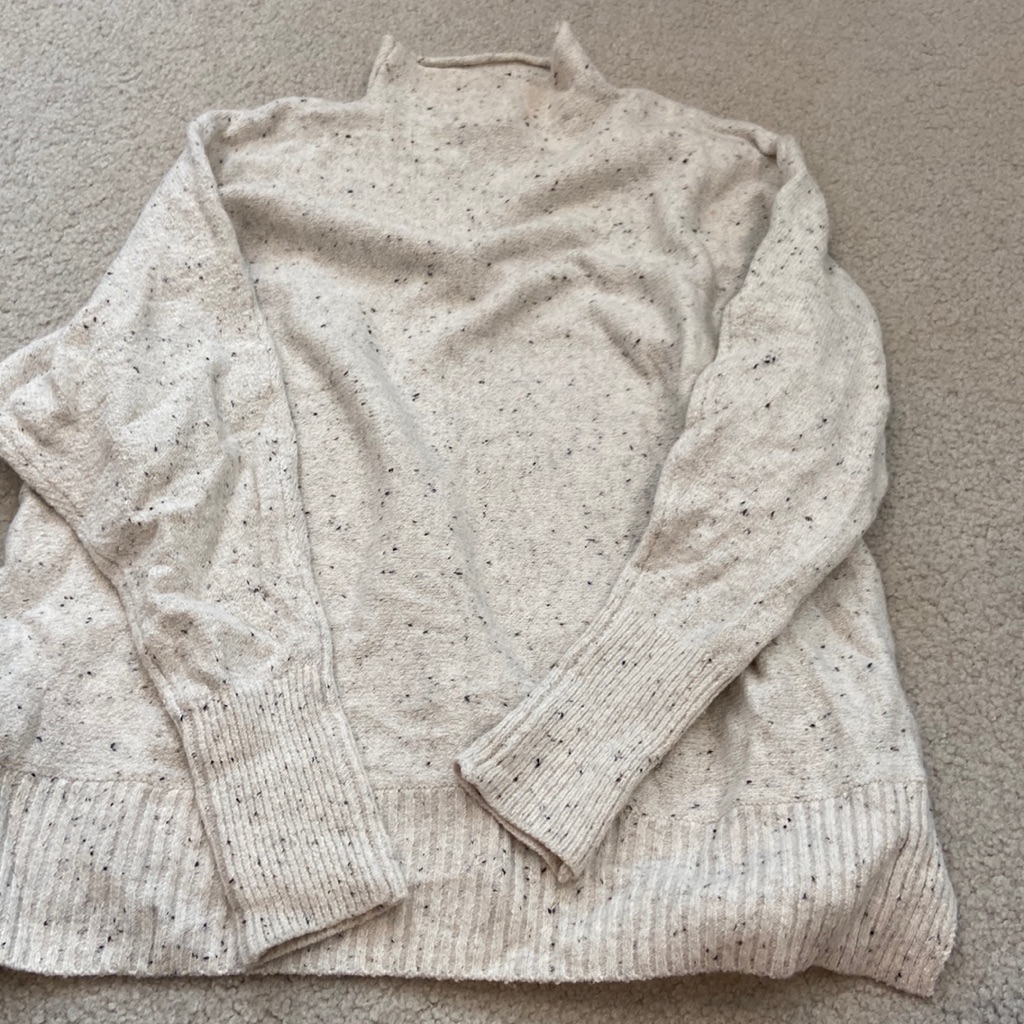 Ruby Moon Speckled Soft Pullover Sweater